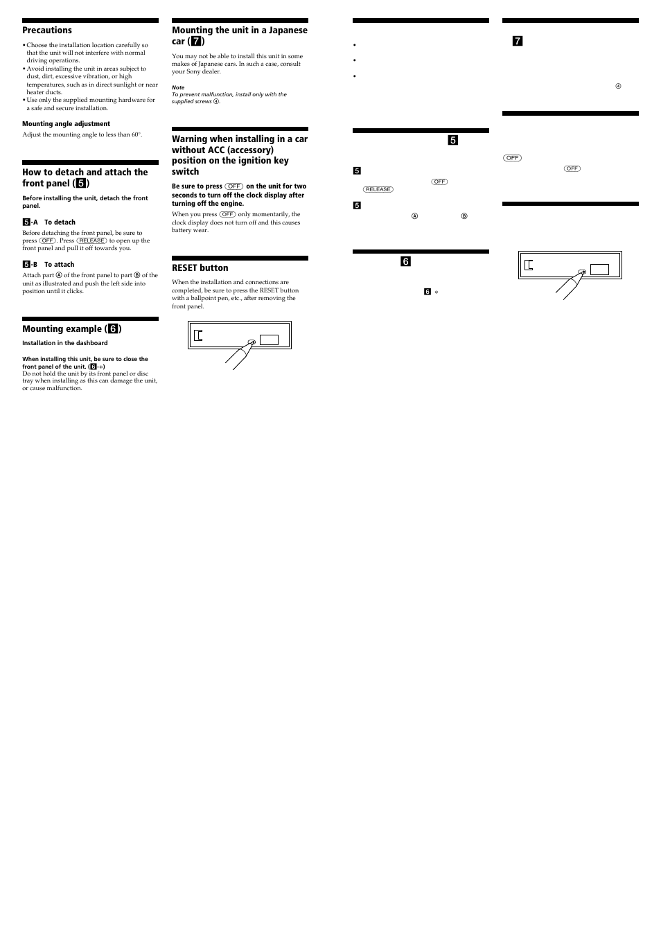 Sony CDX-MP70 User Manual | Page 4 / 4