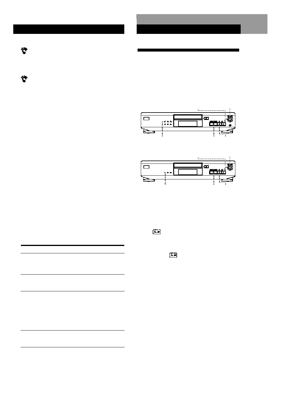 Recording your own program, Playing cds, Checking the track order | Changing the track order, Recording from cds | Sony CDP-XE300 User Manual | Page 11 / 46