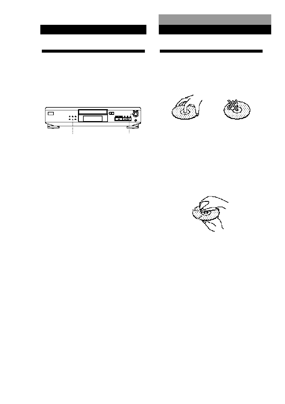 Recording from cds, Additional information | Sony CDP-XE300 User Manual | Page 14 / 46