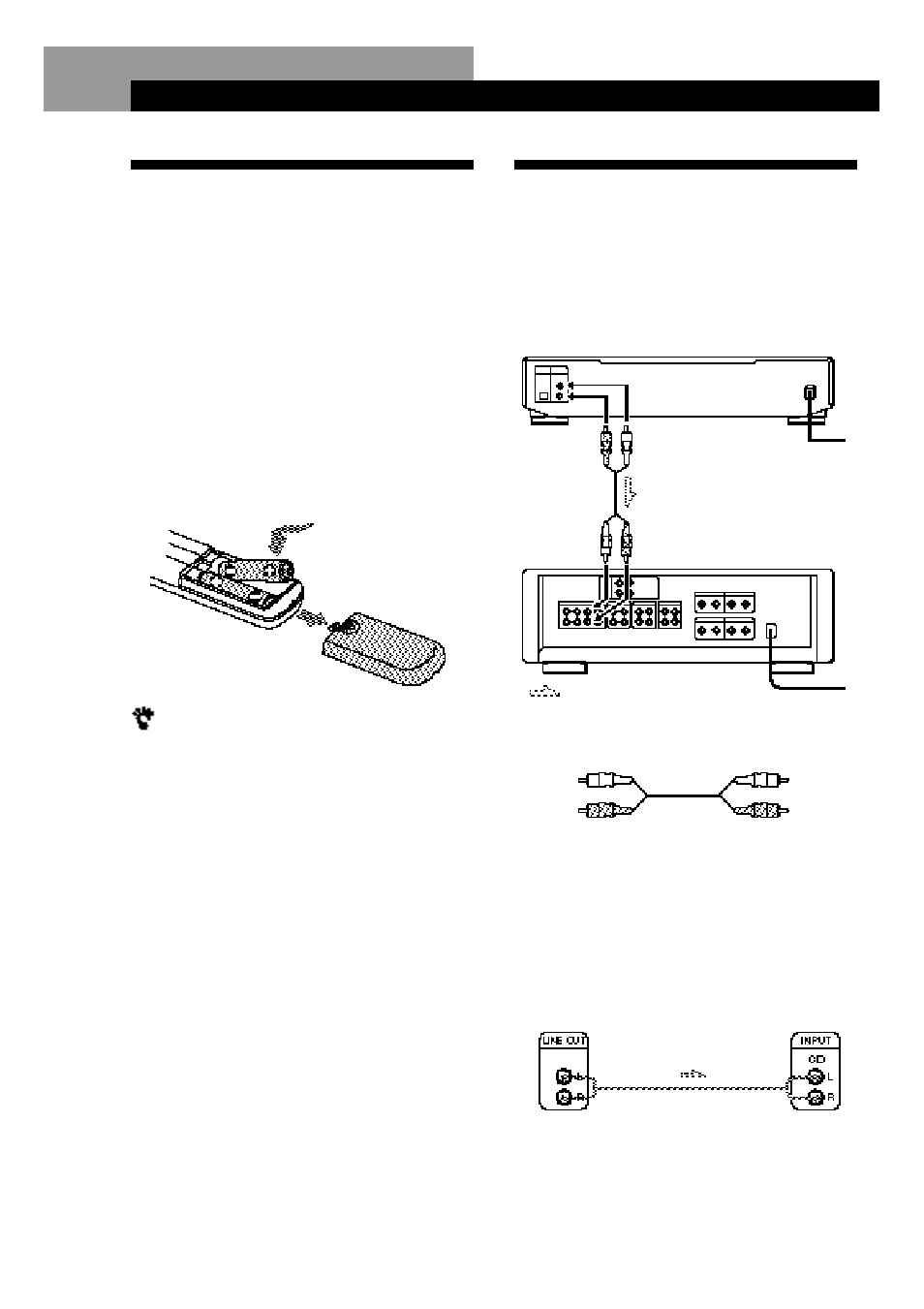 Déballage, Raccordement du système, Préparation | Vue d’ensemble, Raccordement | Sony CDP-XE300 User Manual | Page 19 / 46