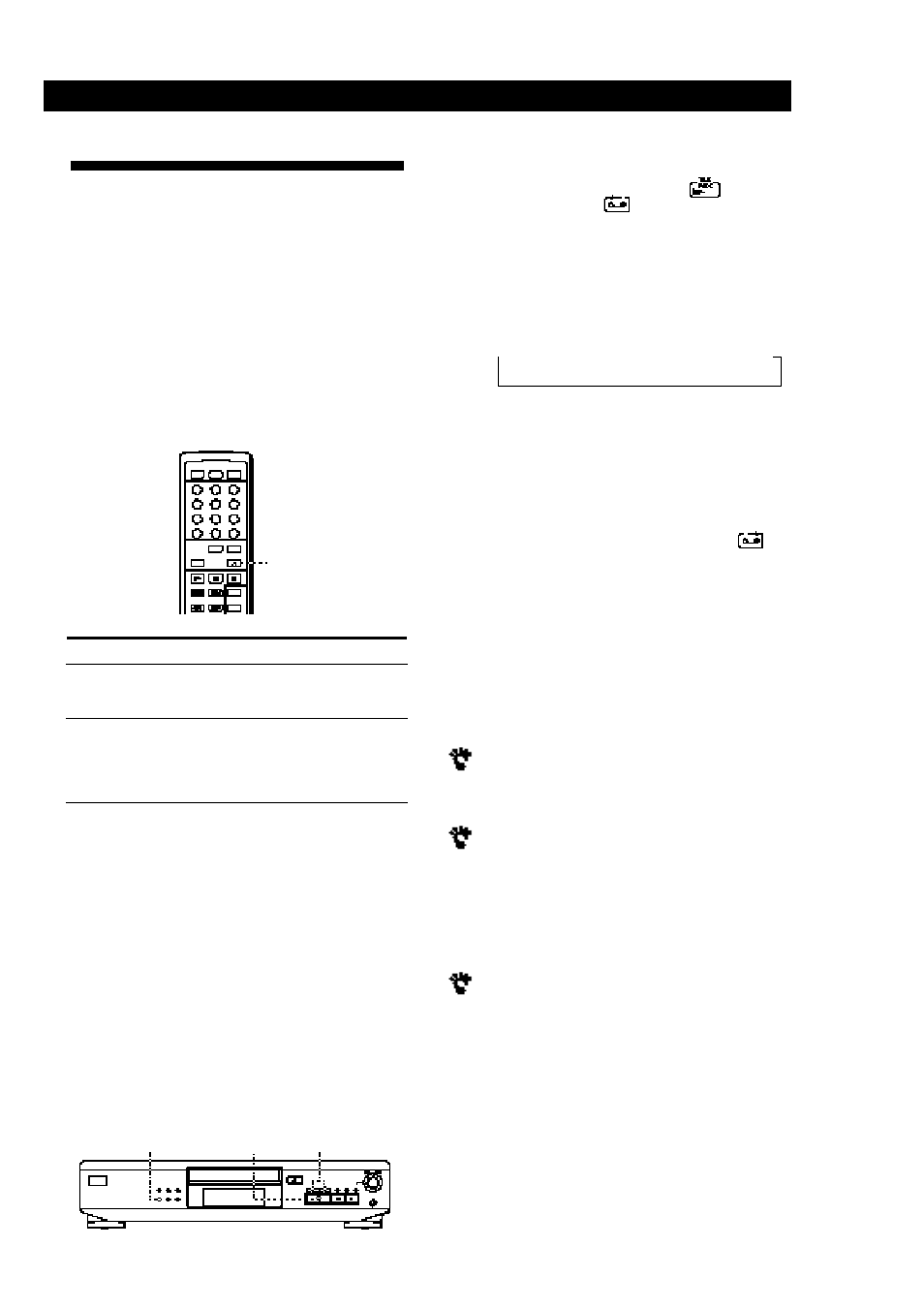 Aparición y desaparición gradual del sonido, Grabación a partir de discos compactos | Sony CDP-XE300 User Manual | Page 43 / 46