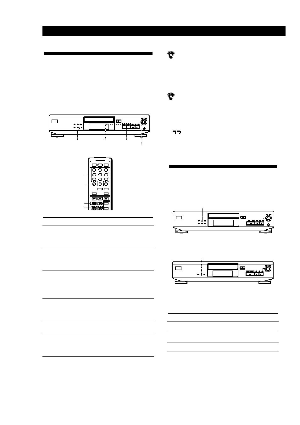 Playing tracks repeatedly, Playing cds | Sony CDP-XE300 User Manual | Page 8 / 46