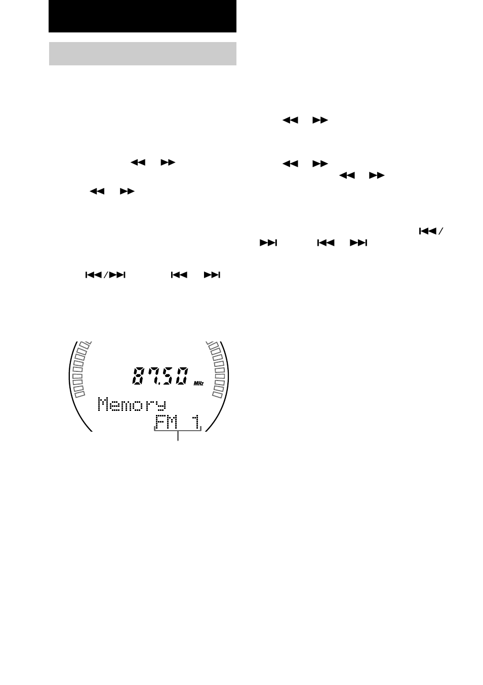 Tuner, Presetting radio stations | Sony CHC-CL3 User Manual | Page 14 / 32