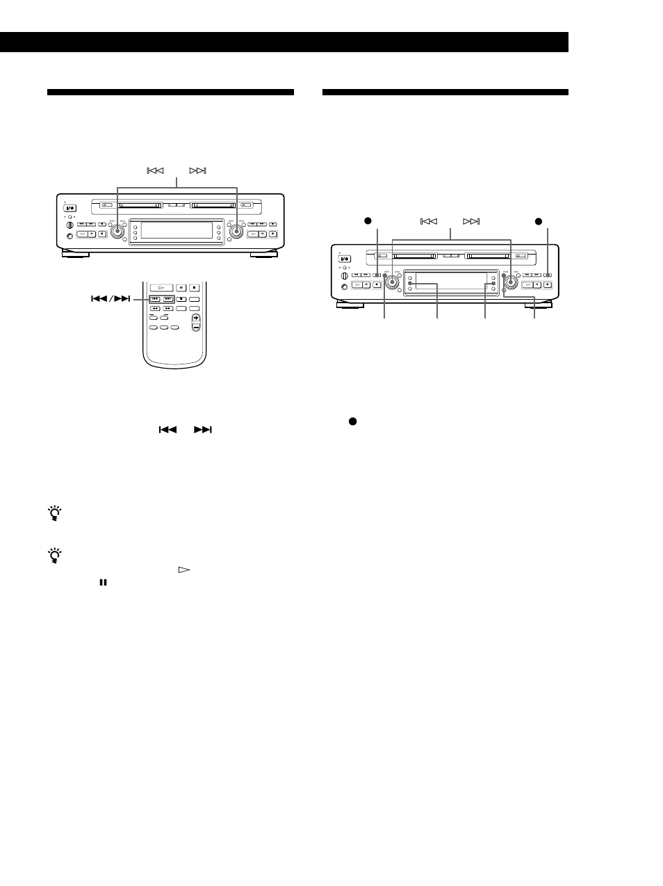 Recording over existing tracks, Marking track numbers while recording, Recording on mds | Marking track numbers manually, Continued), While “over write” flashes in the display, The deck is recording over an existing track, Ams ± menu/no menu/no b-input a-input r rec r rec | Sony MDS-W1 User Manual | Page 17 / 204