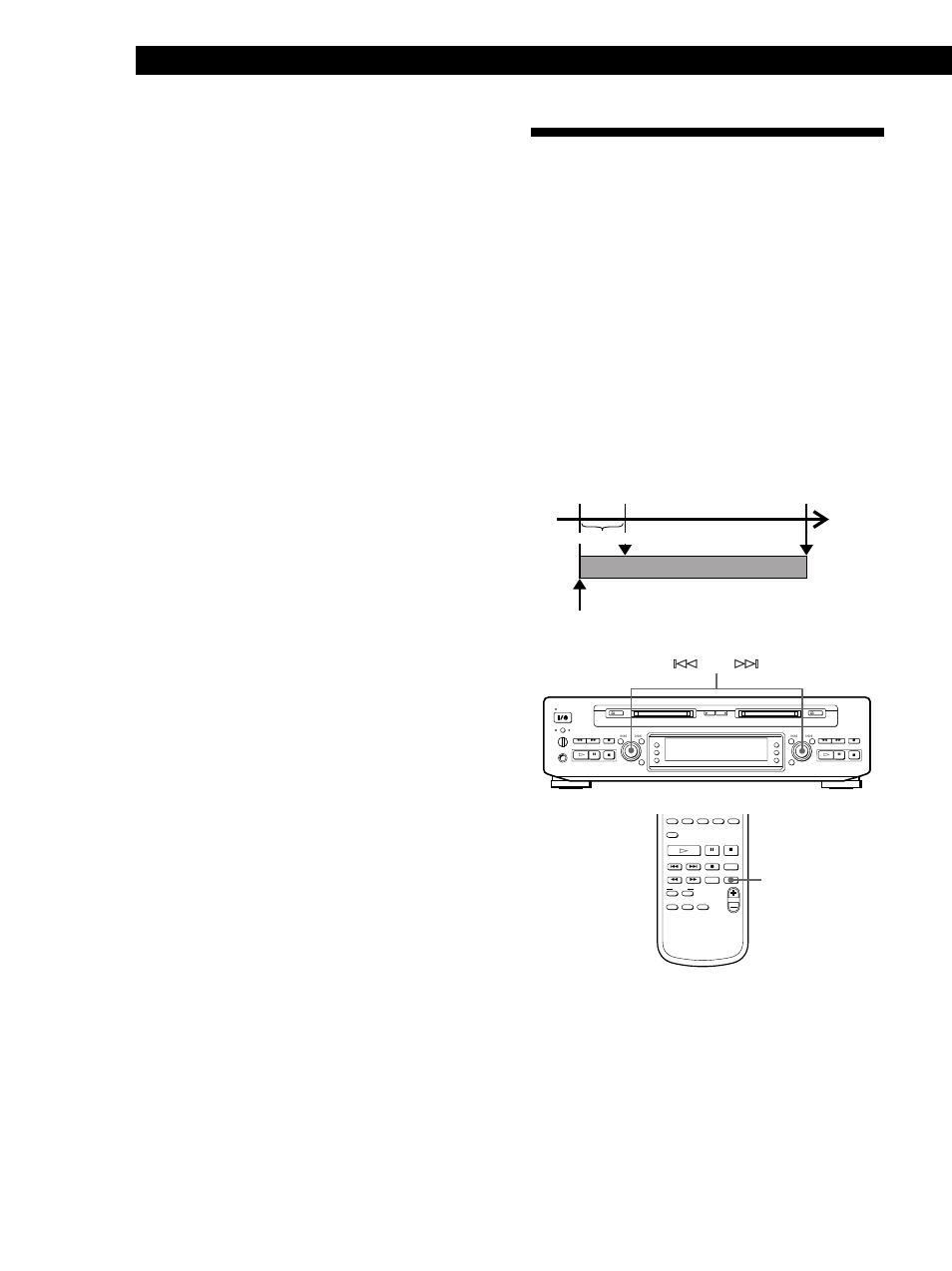 Recording on mds 18, Turn ams to select “level sync”, then press ams, T.rec | Sony MDS-W1 User Manual | Page 18 / 204