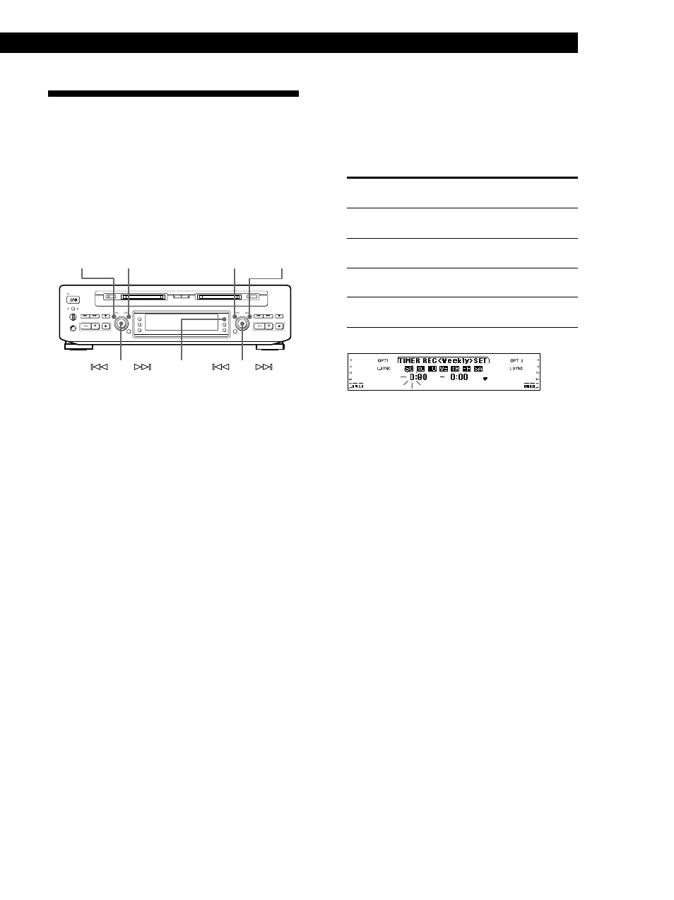 Recording on an md using a timer, Recording on mds 6, Continued) | Sony MDS-W1 User Manual | Page 21 / 204