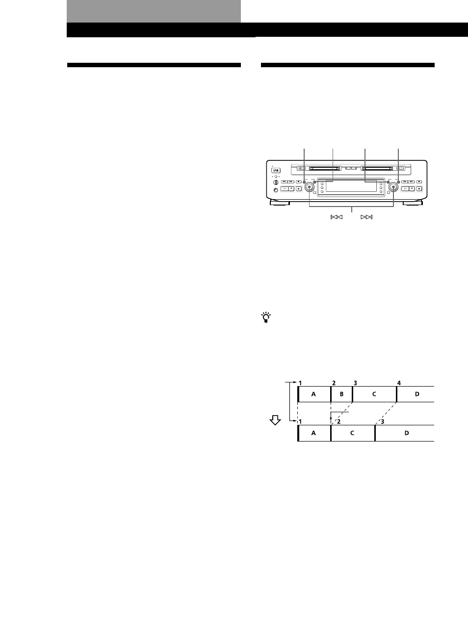 Editing recorded mds, Notes on editing, Erasing recordings (erase function) | Editing recorded mds 32, Erasing a single track (tr erase), When “toc” and “toc writing” appear in the display | Sony MDS-W1 User Manual | Page 32 / 204