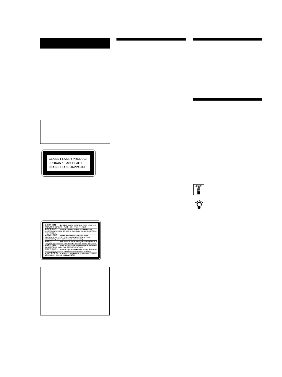 Mds-w1 (f), Précautions, Bienvenue | Présentation du mode d’emploi, Avertissement | Sony MDS-W1 User Manual | Page 52 / 204