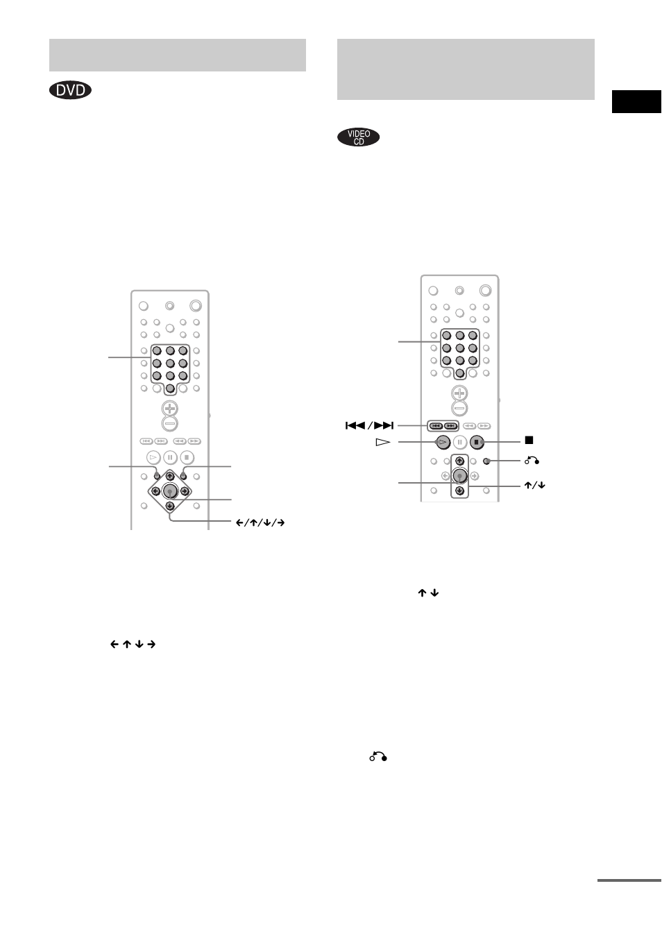 Using the dvd’s menu, Playing video cds with pbc functions (ver 2.0), Ver 2.0) (pbc playback) | Pla y ing d iscs, Pbc playback) | Sony DAV-EA20 User Manual | Page 23 / 76