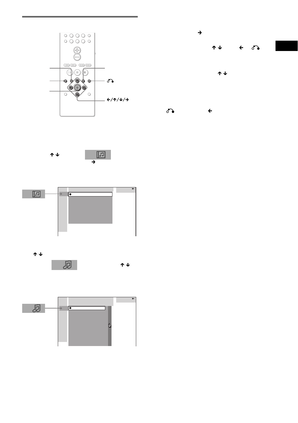 Selecting an album and track, Pla y ing d iscs | Sony DAV-EA20 User Manual | Page 25 / 76