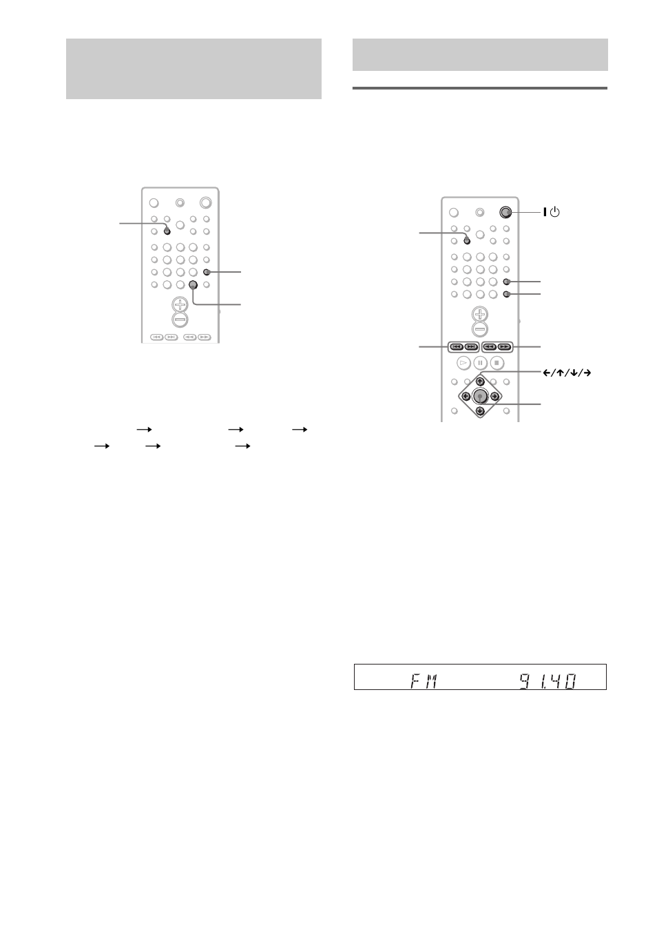 Using the video or other unit, Enjoying the radio, Using the video or other unit enjoying the radio | Presetting radio stations | Sony DAV-EA20 User Manual | Page 52 / 76