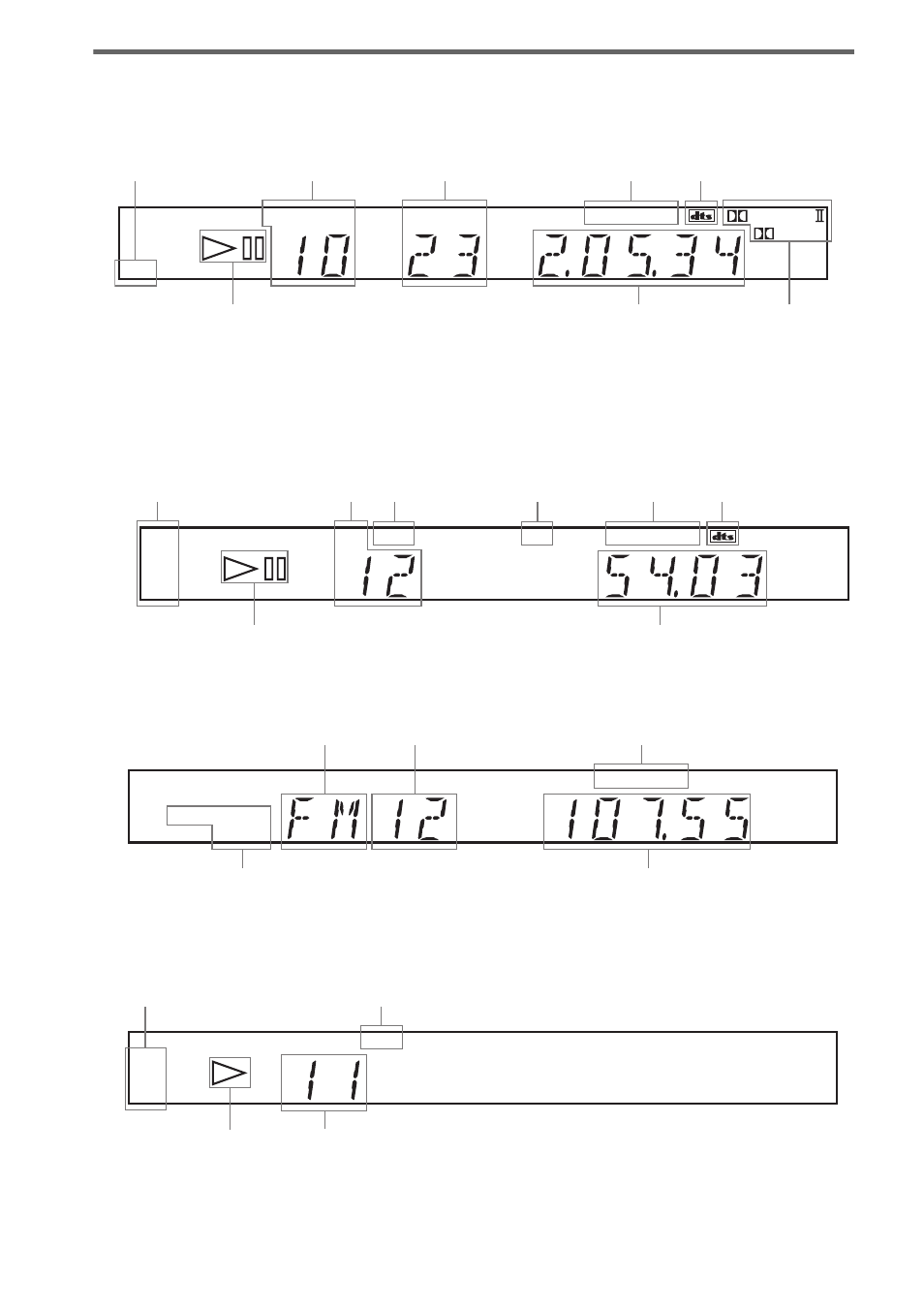 Front panel display | Sony DAV-EA20 User Manual | Page 70 / 76