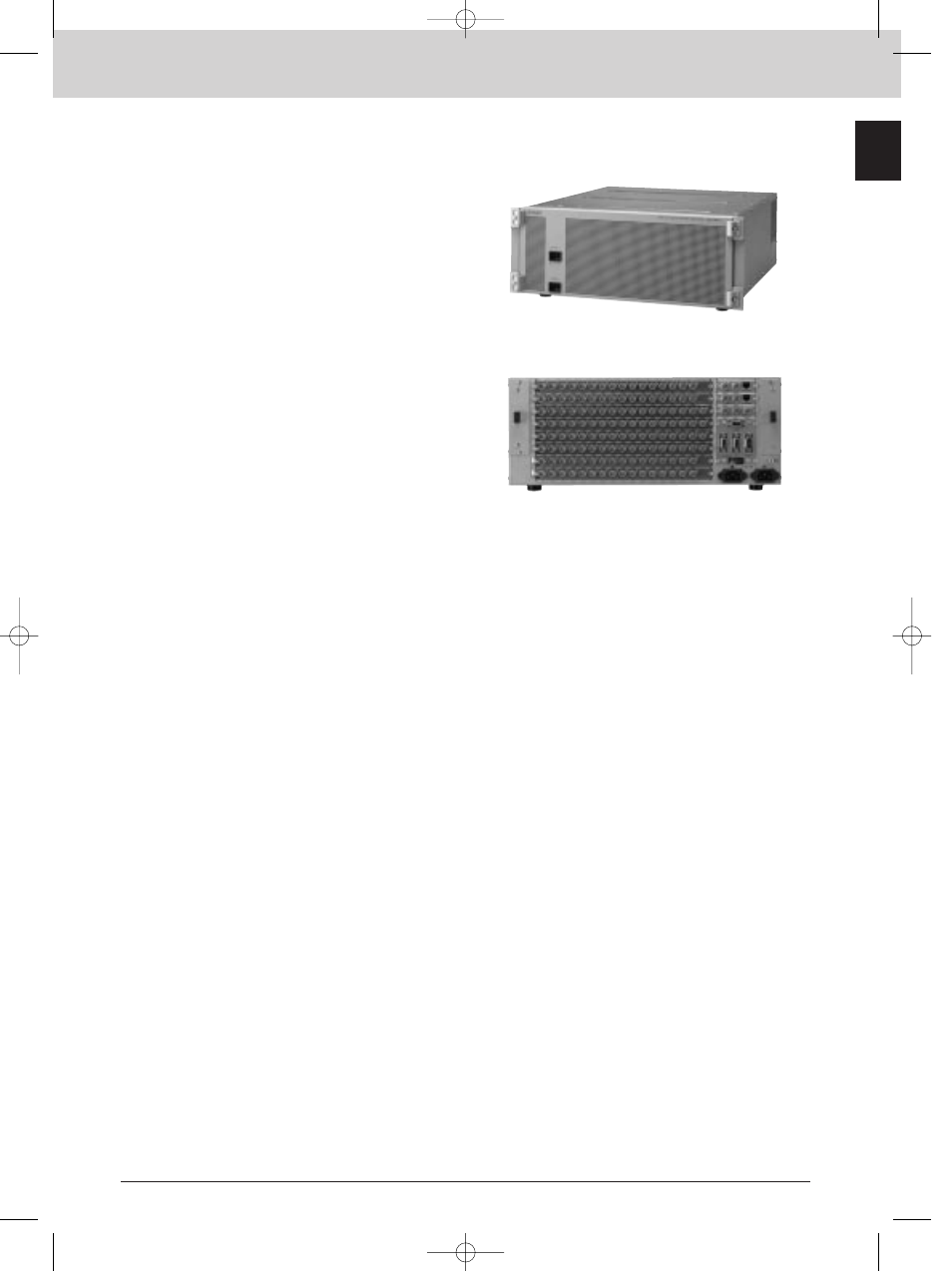 Hds-x3600, Routing switchers, Multi bit-rate routing switchers | Sony MK7807V1 User Manual | Page 17 / 164