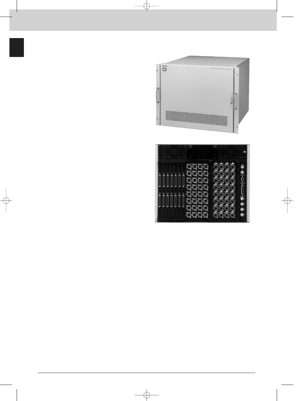 Dvs-tc3232, Routing switchers, Time code routing switcher | Sony MK7807V1 User Manual | Page 22 / 164