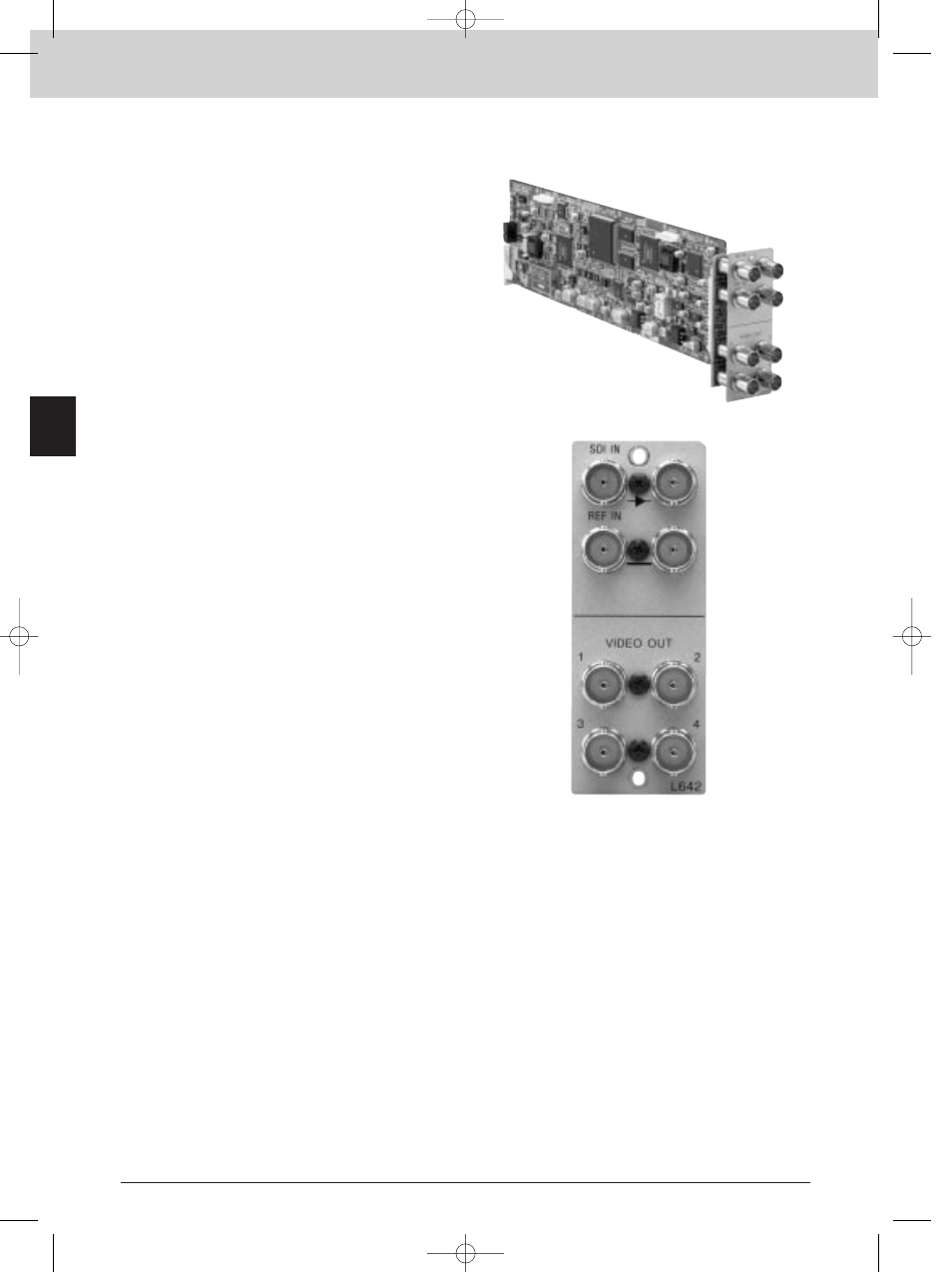 Bkpf-l642, Interface processor l series, 2:2 to ntsc/pal encoder board | Sony MK7807V1 User Manual | Page 88 / 164