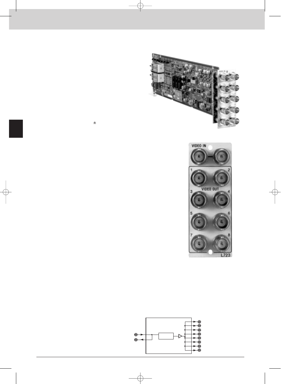Bkpf-l723, Interface processor l series, Video delay distribution board | Features | Sony MK7807V1 User Manual | Page 94 / 164