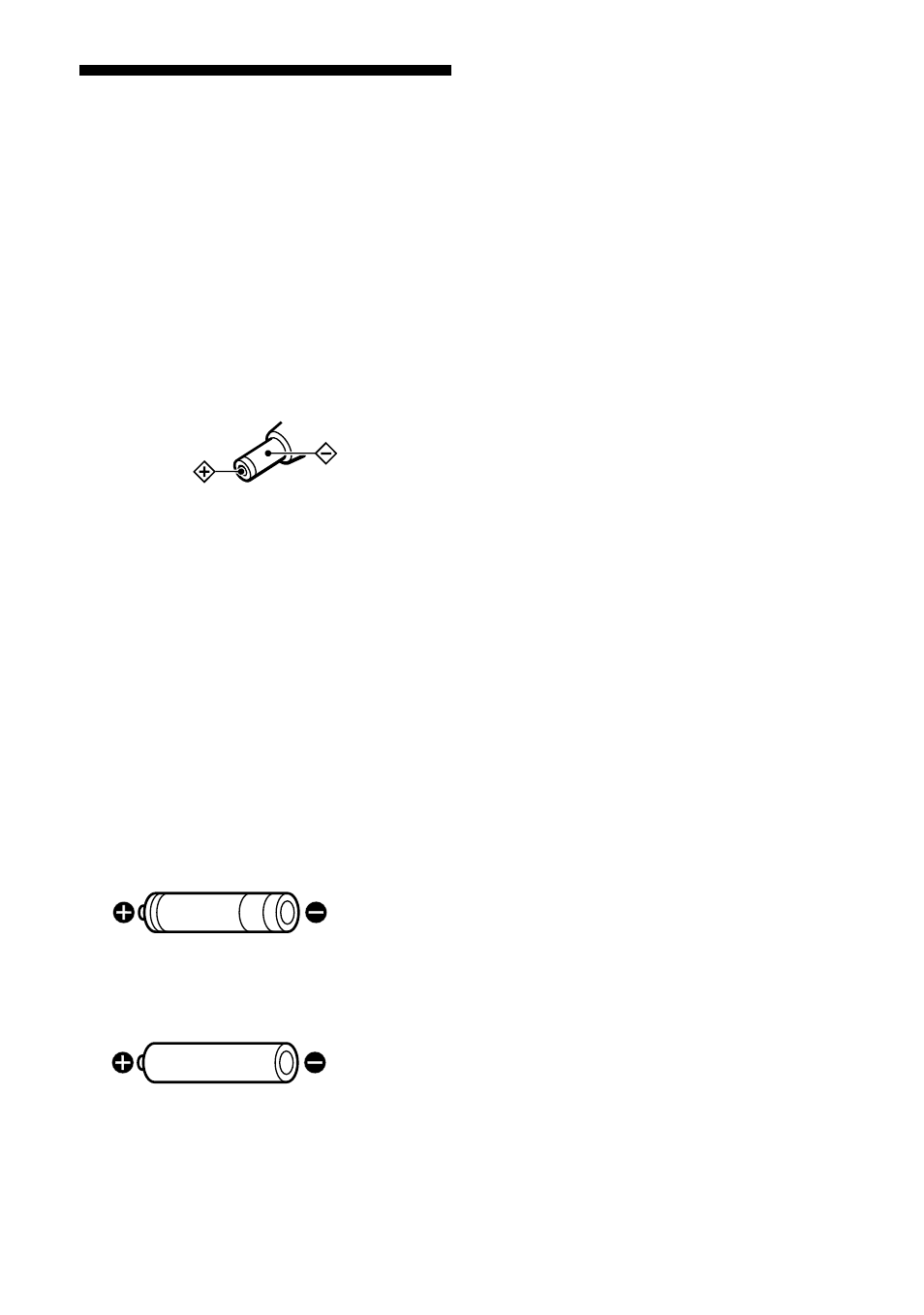 Notes on the power source | Sony D-F525 User Manual | Page 22 / 28