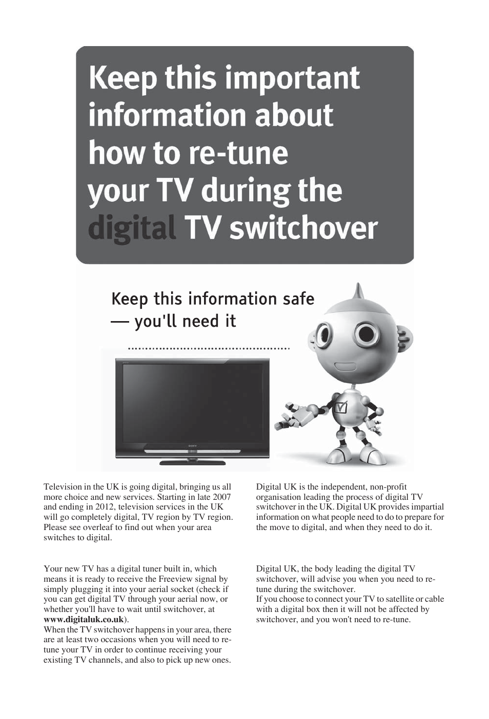 Sony BRAVIA KDL-19S57xx User Manual | Page 34 / 35