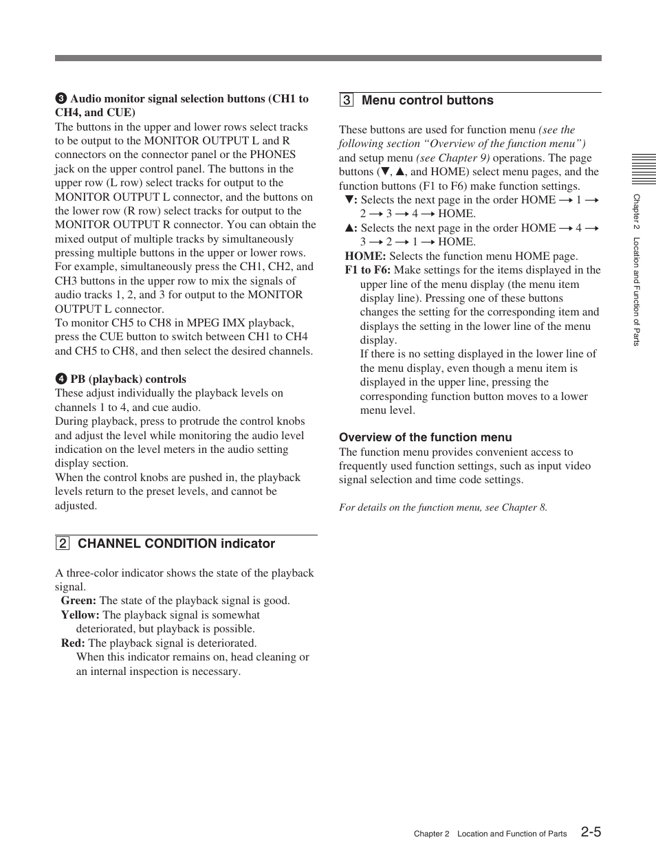 Sony HDW-M2100 User Manual | Page 13 / 115