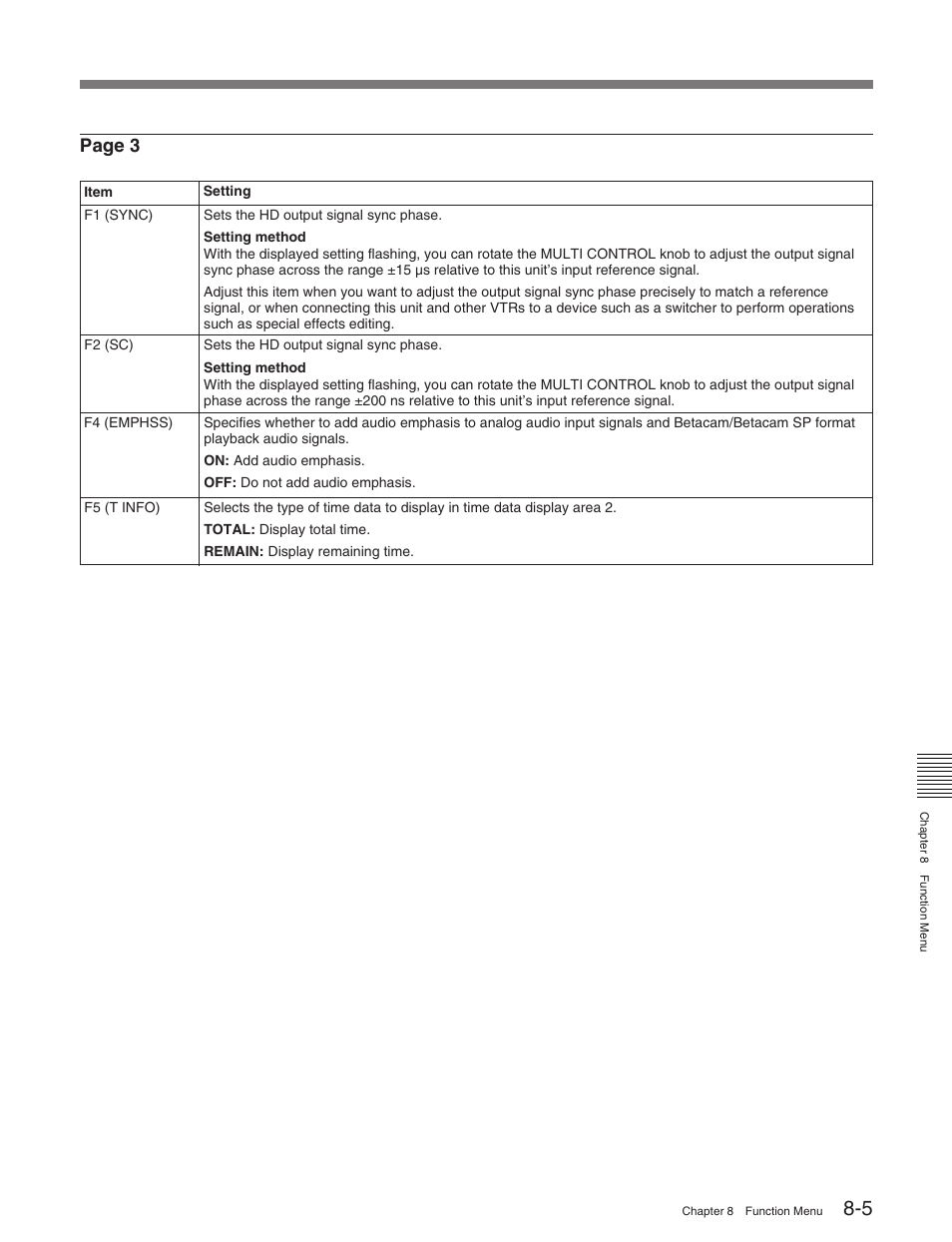 Page 3 | Sony HDW-M2100 User Manual | Page 69 / 115