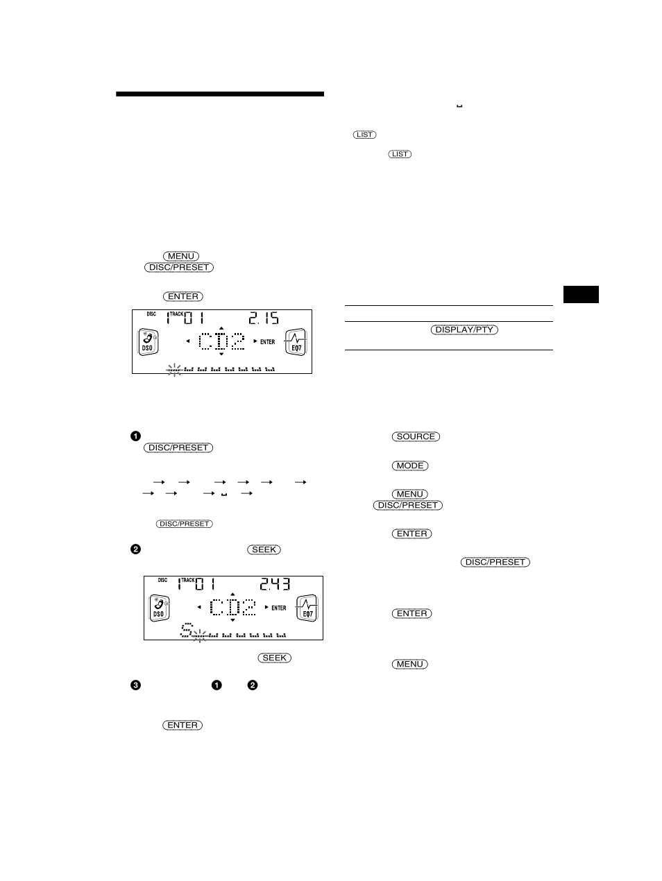 Labelling a cd — disc memo, Labelling a cd, Disc memo | Sony CDX-CA750 User Manual | Page 11 / 170