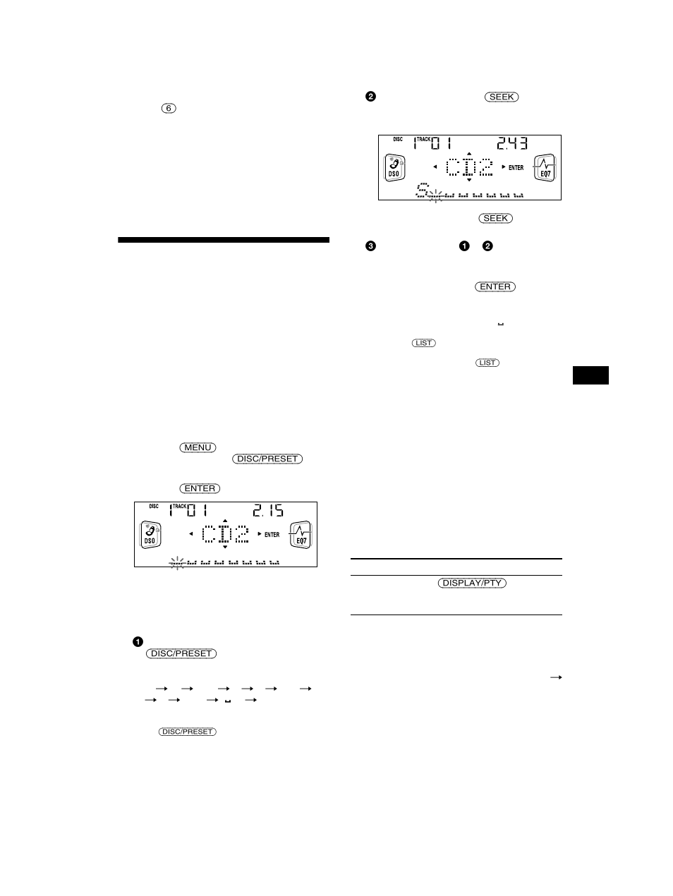 Assegnazione di un nome a un cd, Funzione di promemoria disco, Huf 11 | Sony CDX-CA750 User Manual | Page 111 / 170