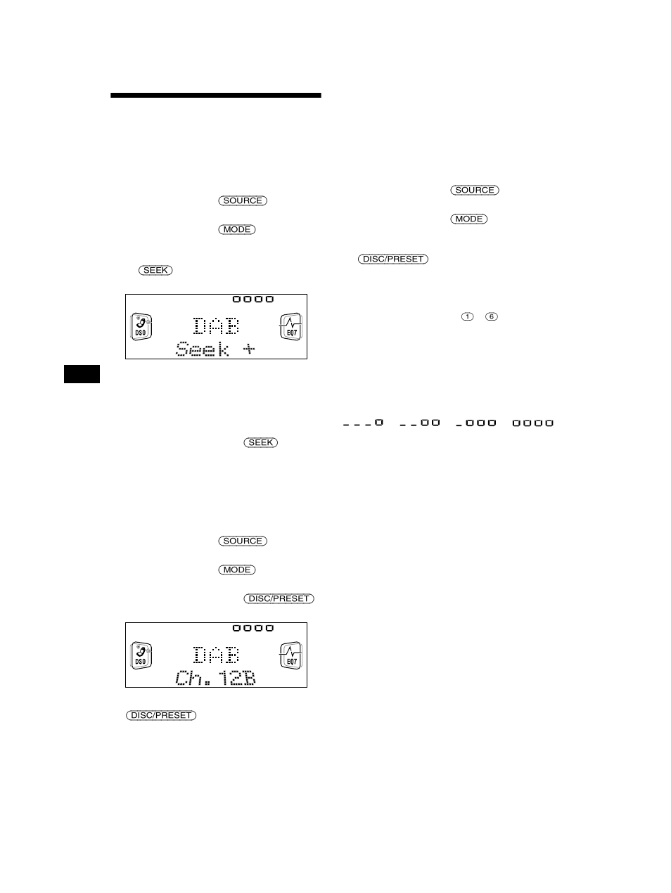 Operazioni di base per il sistema dab | Sony CDX-CA750 User Manual | Page 120 / 170