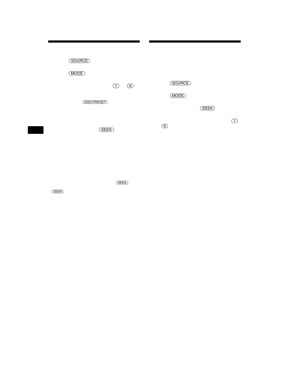 Receiving the stored stations, Storing only the desired stations | Sony CDX-CA750 User Manual | Page 14 / 170