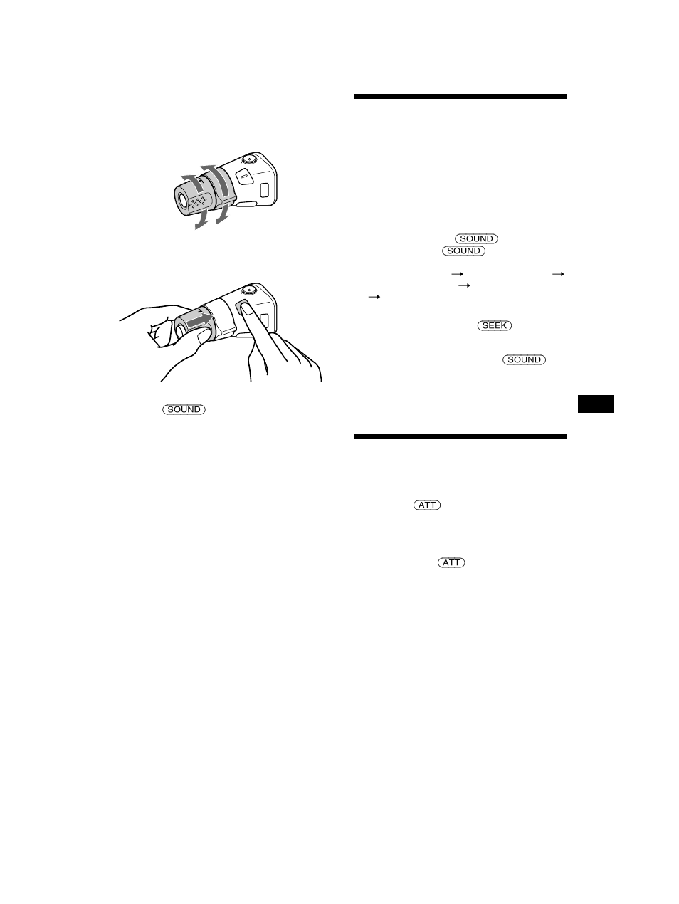 De geluidskarakteristieken wijzigen, Het geluid snel dempen | Sony CDX-CA750 User Manual | Page 159 / 170
