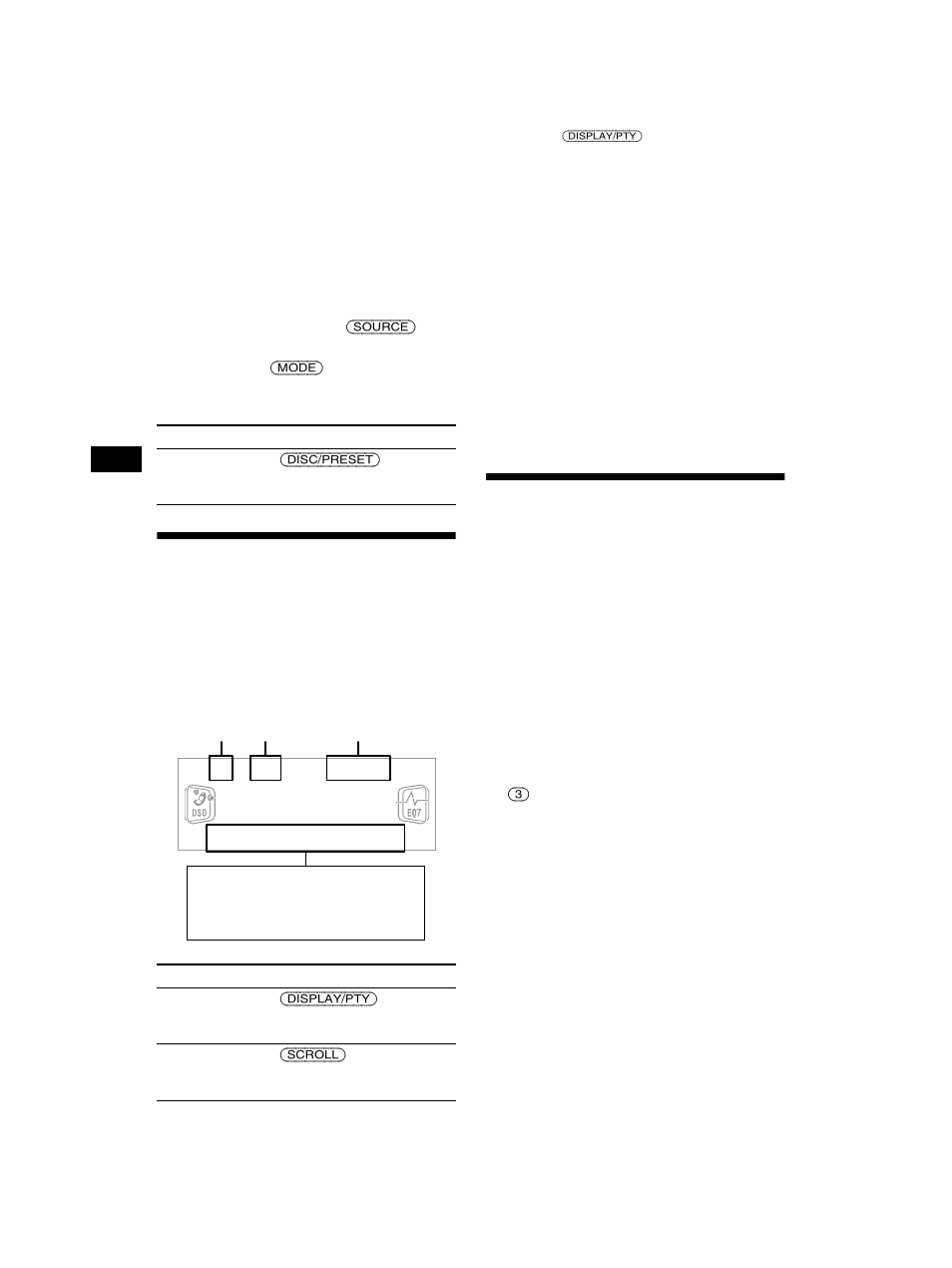 Repeat play, L) 10, Informationen im display | Wiederholtes wiedergeben von titeln | Sony CDX-CA750 User Manual | Page 42 / 170