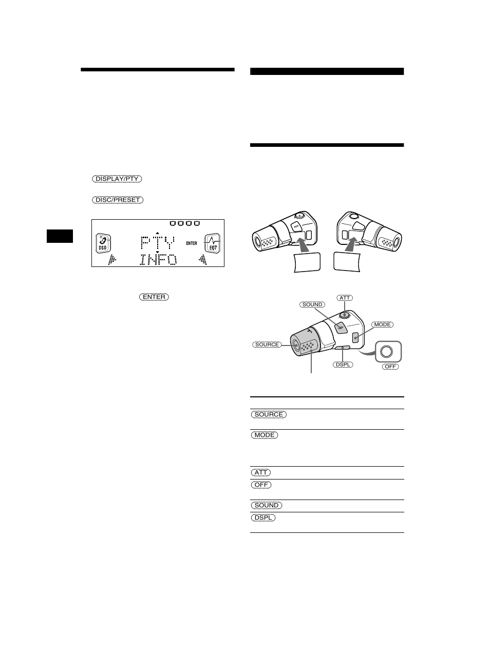 Suchen eines dab-dienstes nach dem, Programmtyp (pty), Weitere funktionen | Der joystick | Sony CDX-CA750 User Manual | Page 56 / 170