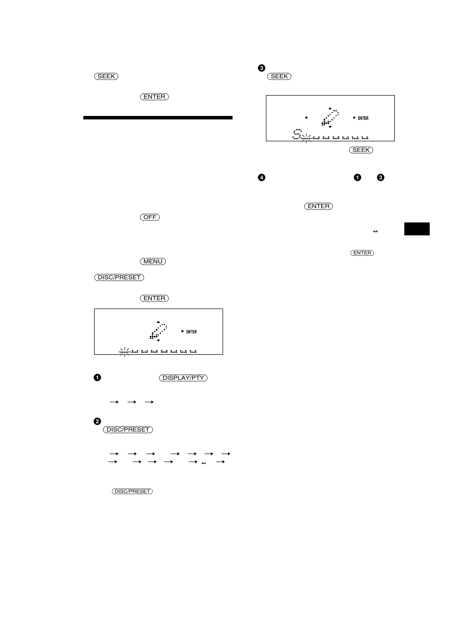 Definieren einer bewegten anzeige | Sony CDX-CA750 User Manual | Page 61 / 170