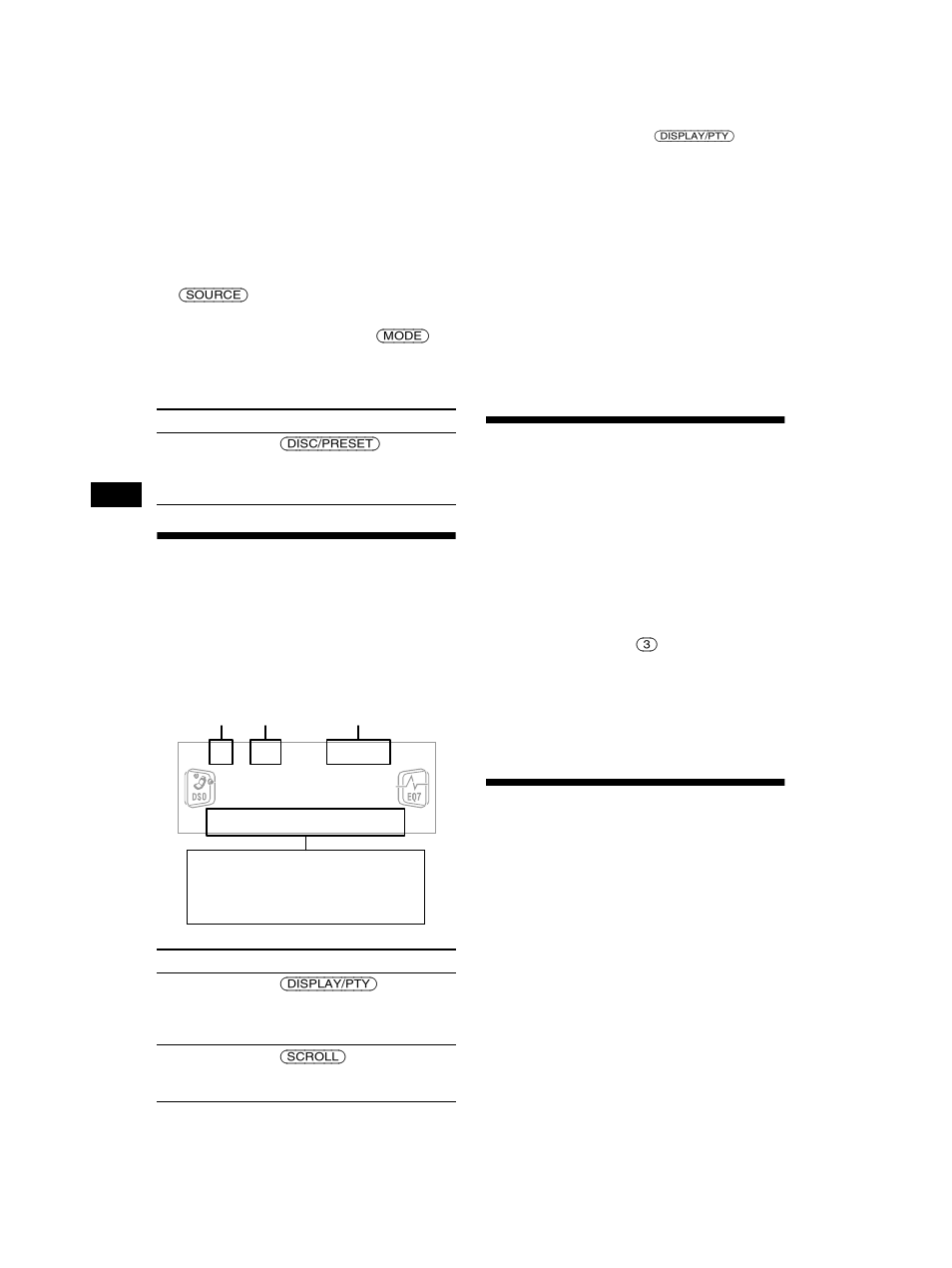 Rubriques d’affichage, Lecture répétée de pistes, Lecture de pistes dans un ordre aléatoire | Sony CDX-CA750 User Manual | Page 76 / 170