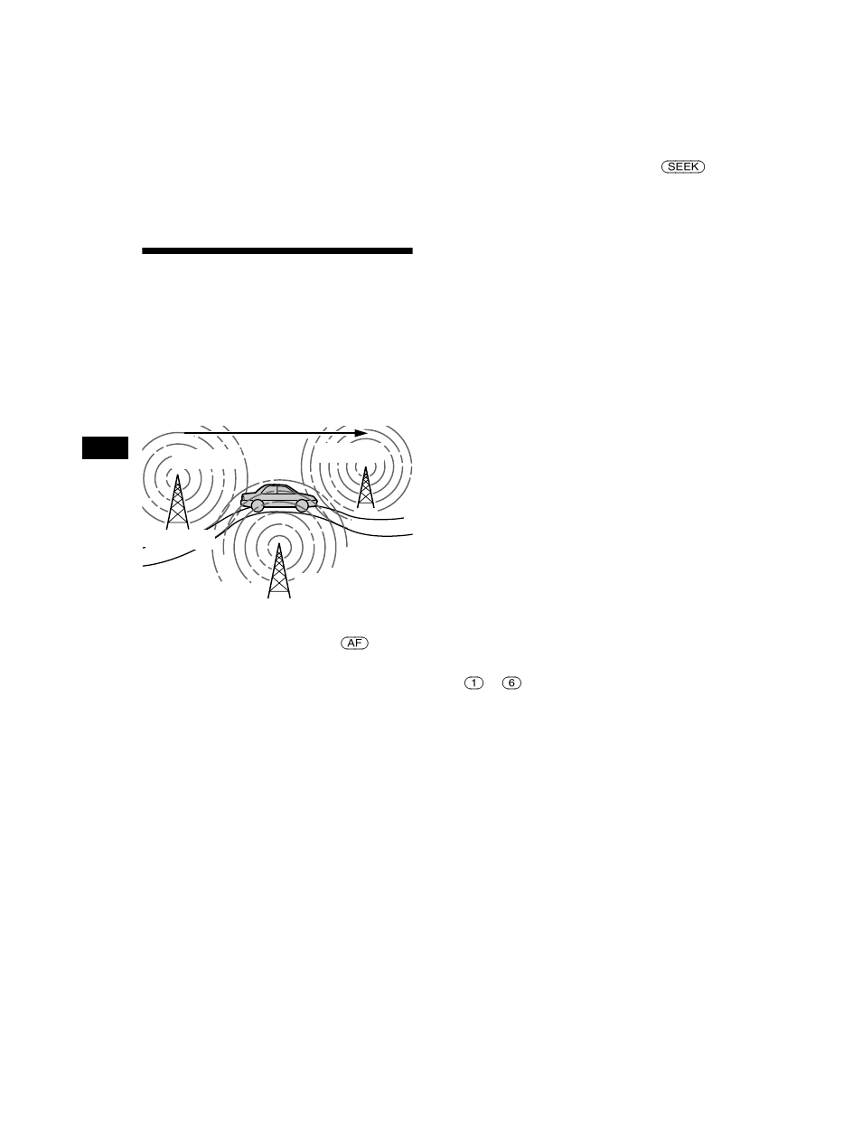 Resyntonisation automatique pour une, Meilleure réception — fonction af | Sony CDX-CA750 User Manual | Page 82 / 170