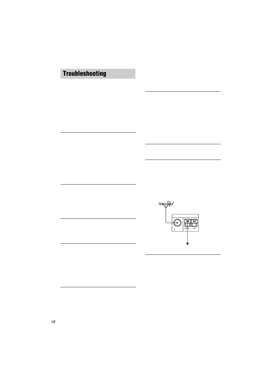 Troubleshooting | Sony HT-K250 User Manual | Page 30 / 112