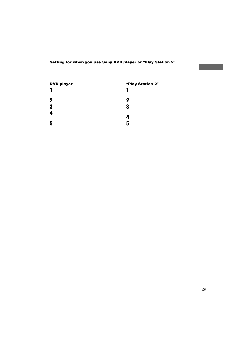 Sony HT-K250 User Manual | Page 7 / 112