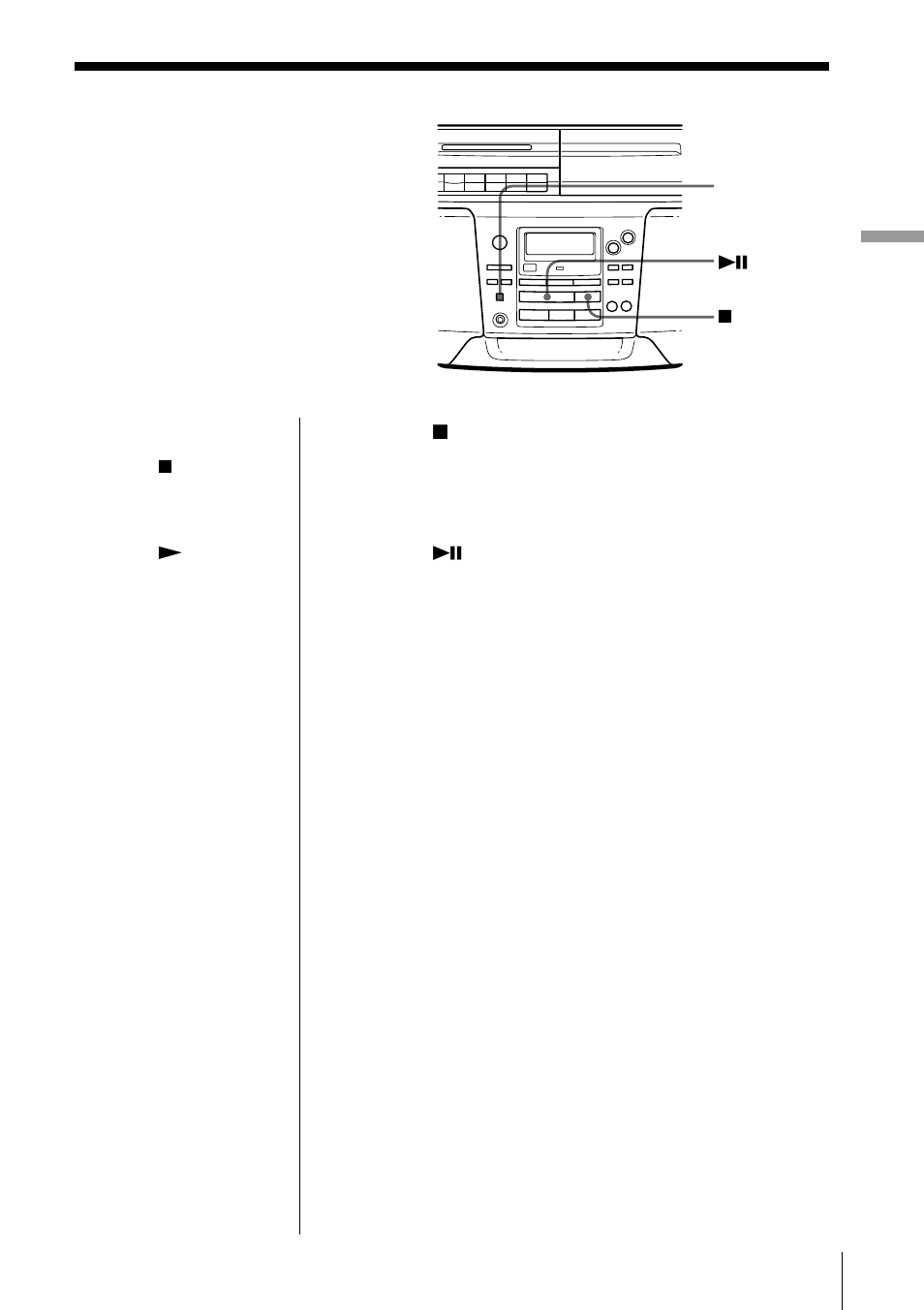 Playing tracks in random order (shuffle play), Playing tracks in random order | Sony CFD-S55 User Manual | Page 15 / 68