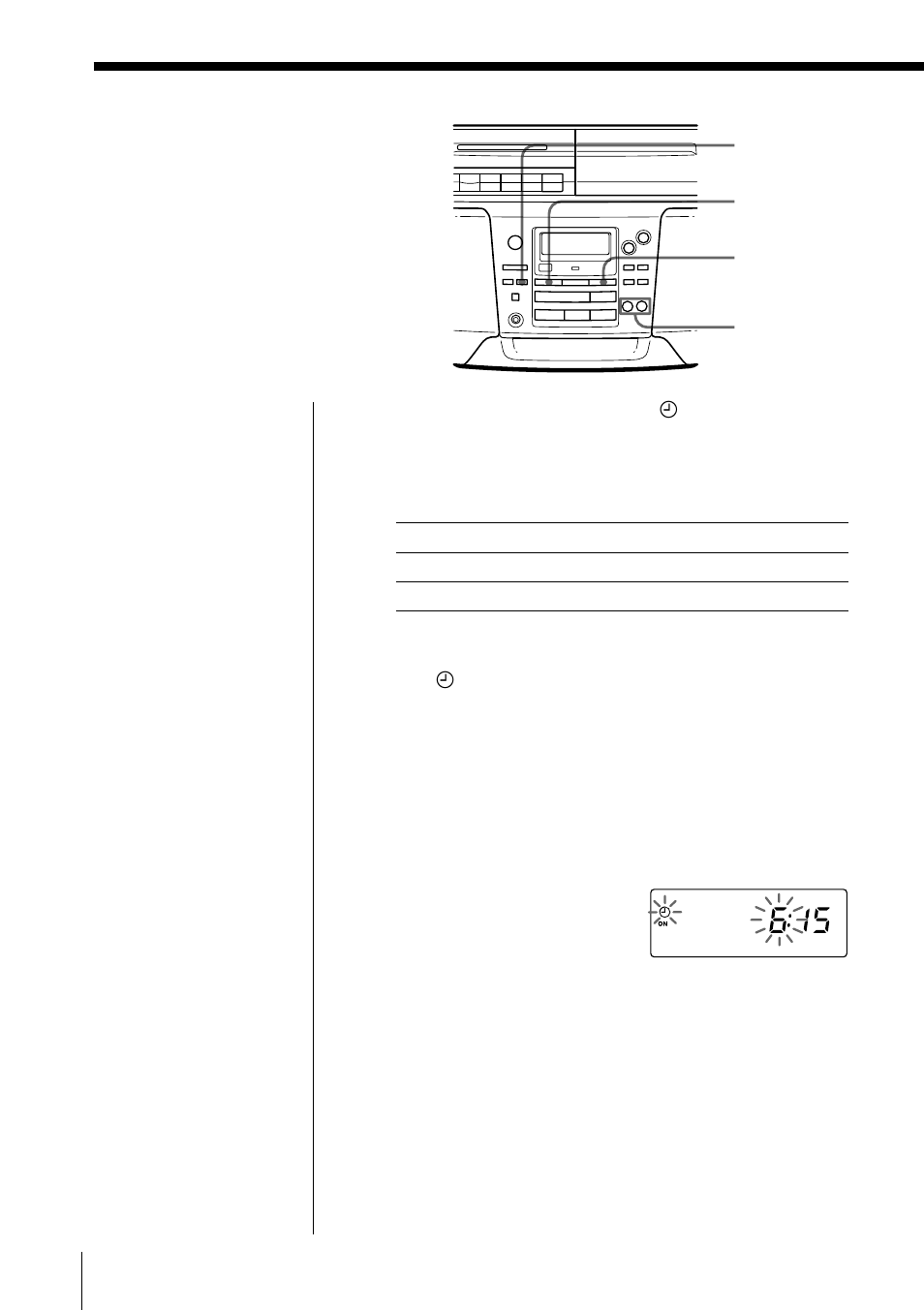 Waking up to music | Sony CFD-S55 User Manual | Page 22 / 68