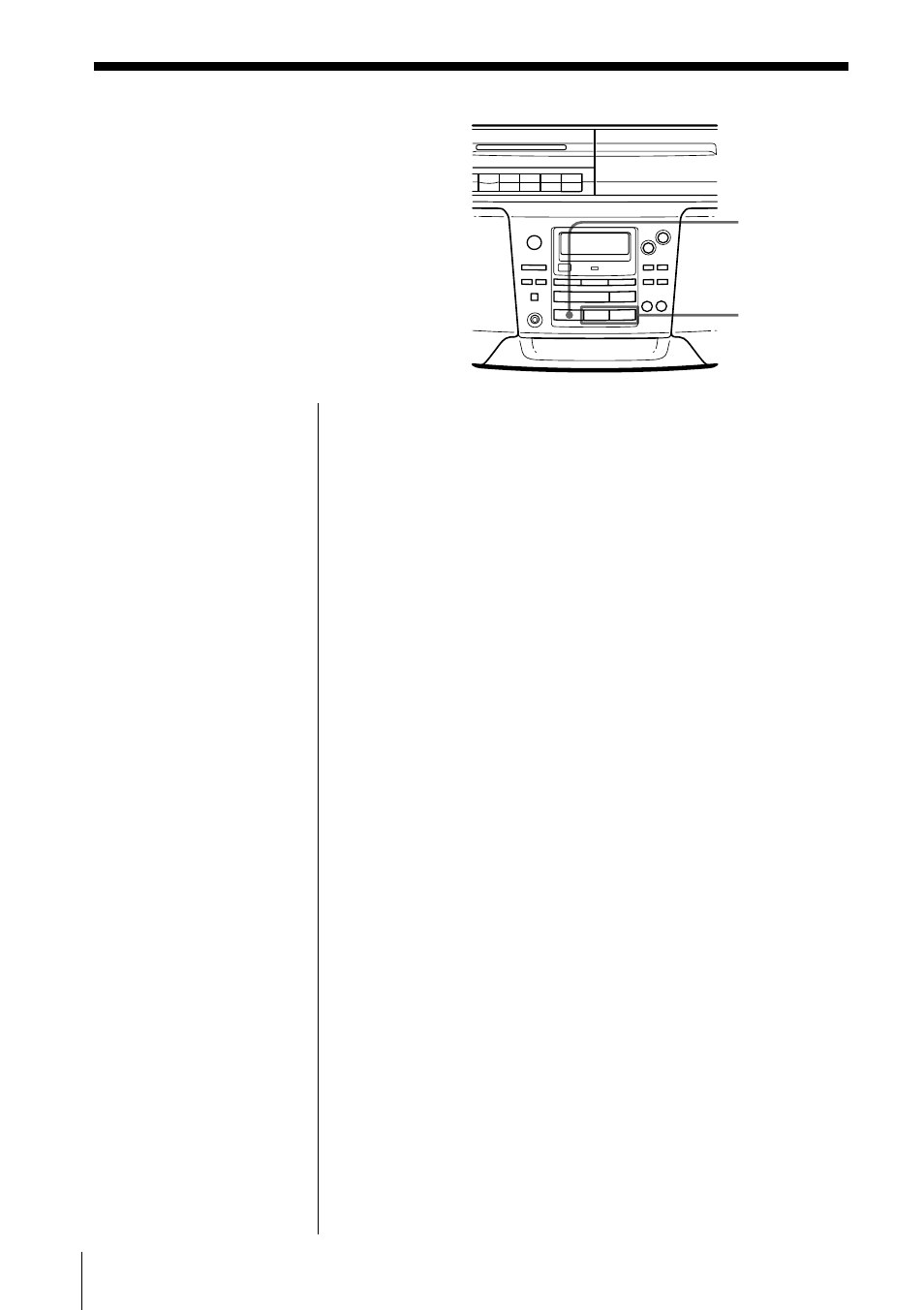 Sintonía de emisoras almacenadas | Sony CFD-S55 User Manual | Page 54 / 68