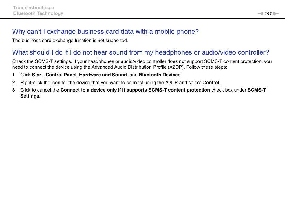 Sony VGN-FW User Manual | Page 141 / 165