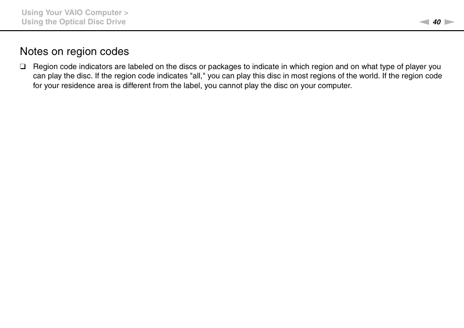 Sony VGN-FW User Manual | Page 40 / 165