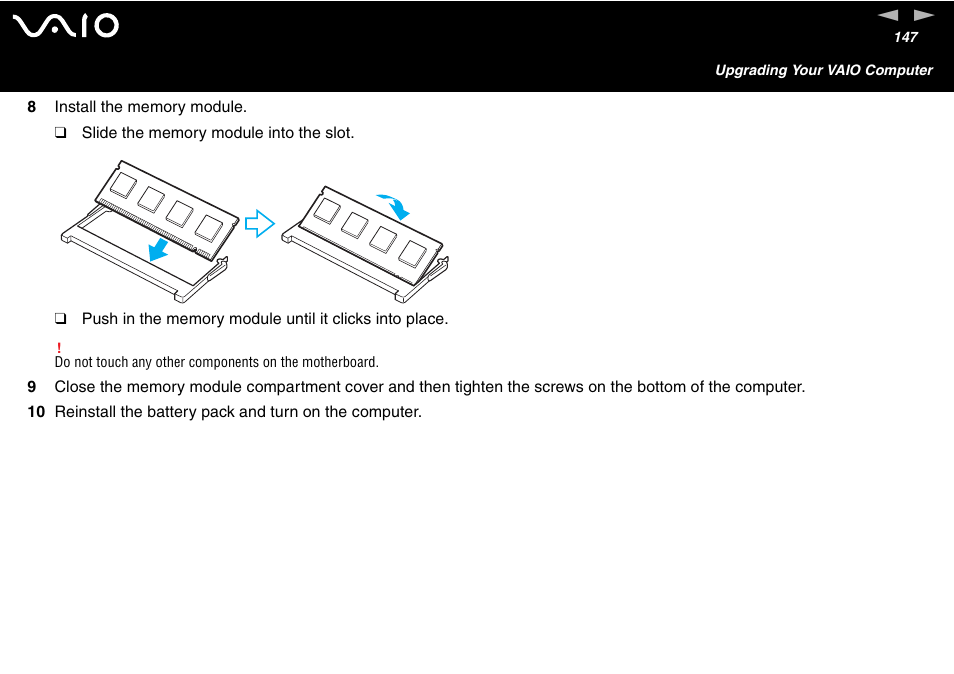 Sony VGN-FS600 Series User Manual | Page 147 / 216