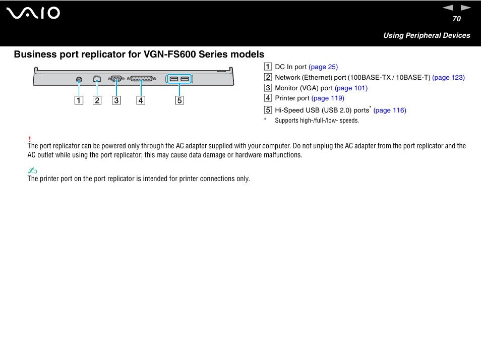 Sony VGN-FS600 Series User Manual | Page 70 / 216