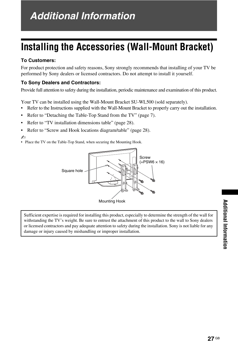 Sony BRAVIA 4-141-451-E1(2) User Manual | Page 27 / 34