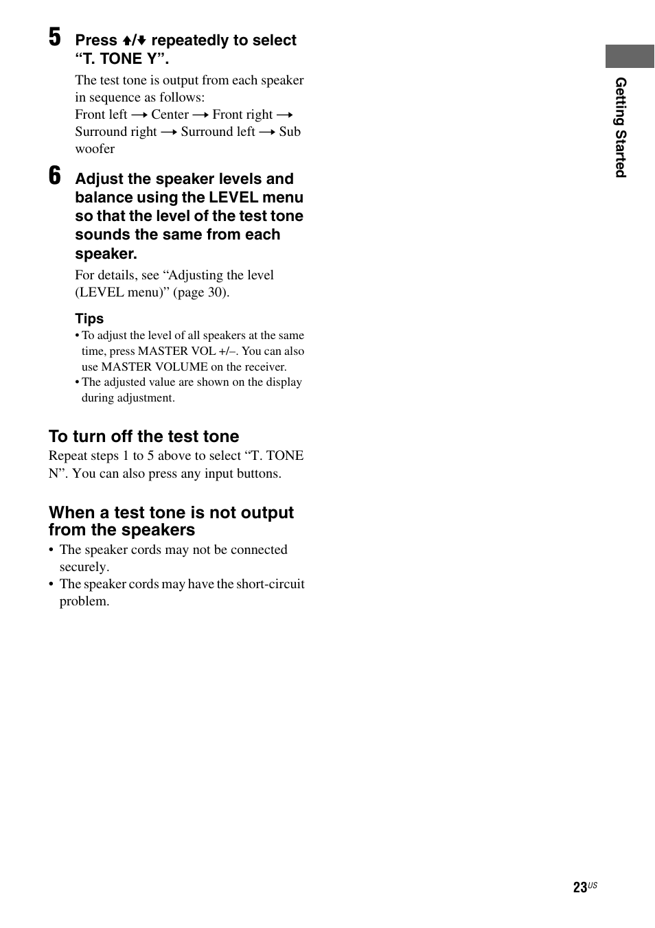 Sony HT-DDWG700 User Manual | Page 23 / 56