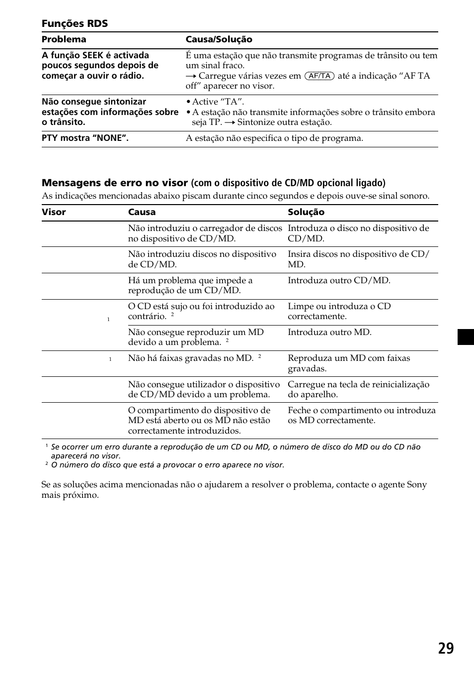 Sony MDX-C7970R User Manual | Page 113 / 116