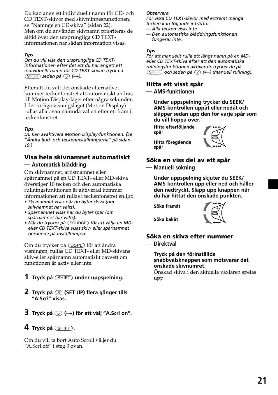 Sony MDX-C7970R User Manual | Page 77 / 116