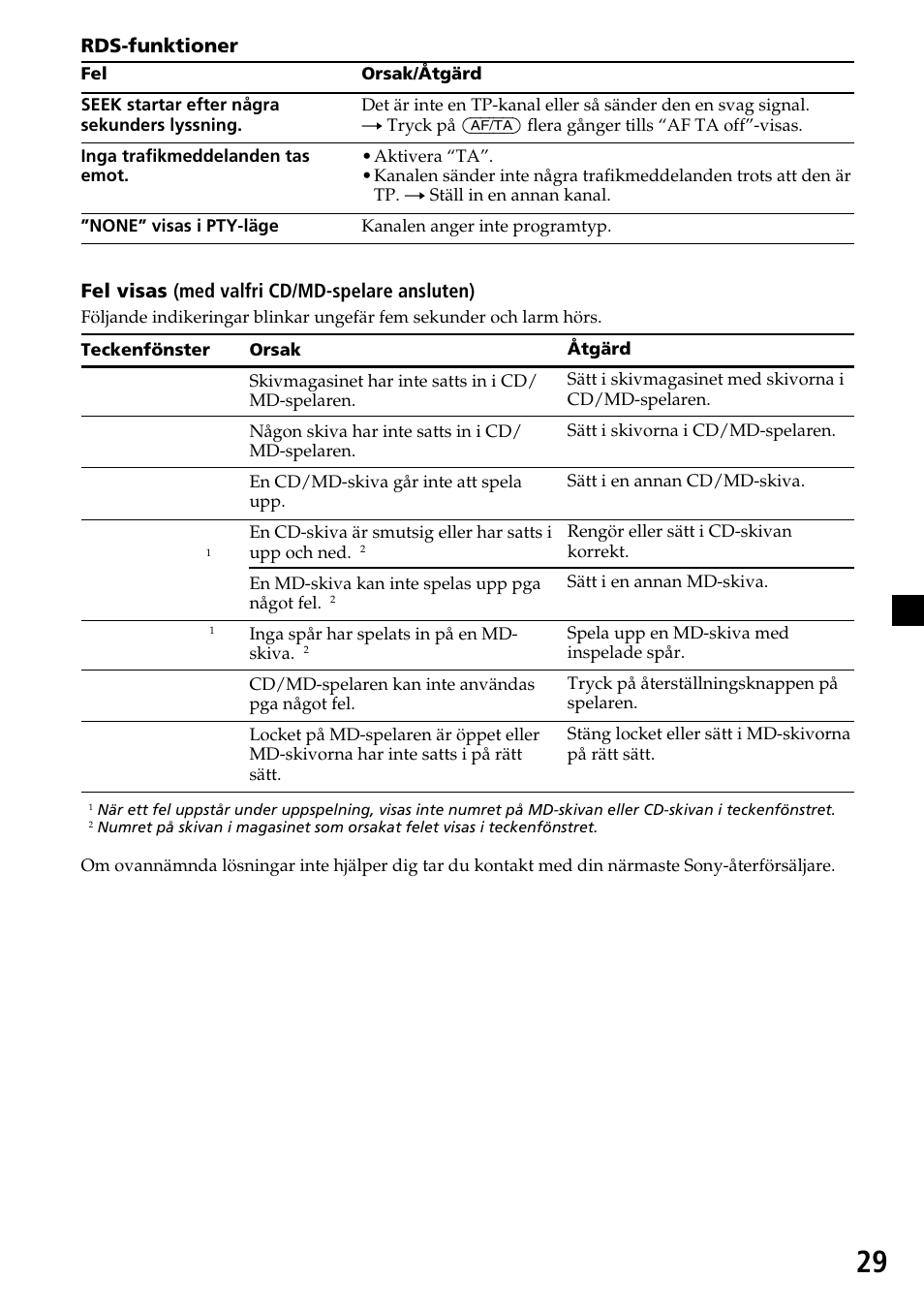 Sony MDX-C7970R User Manual | Page 85 / 116