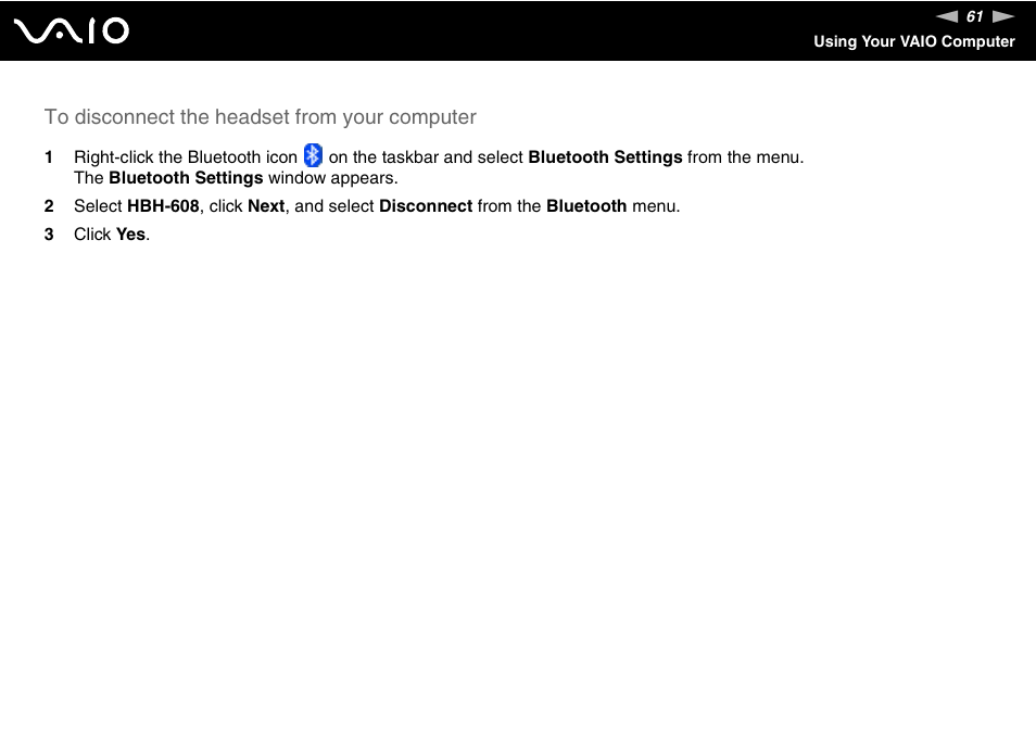 Sony ICD VGN-UX200 User Manual | Page 61 / 194