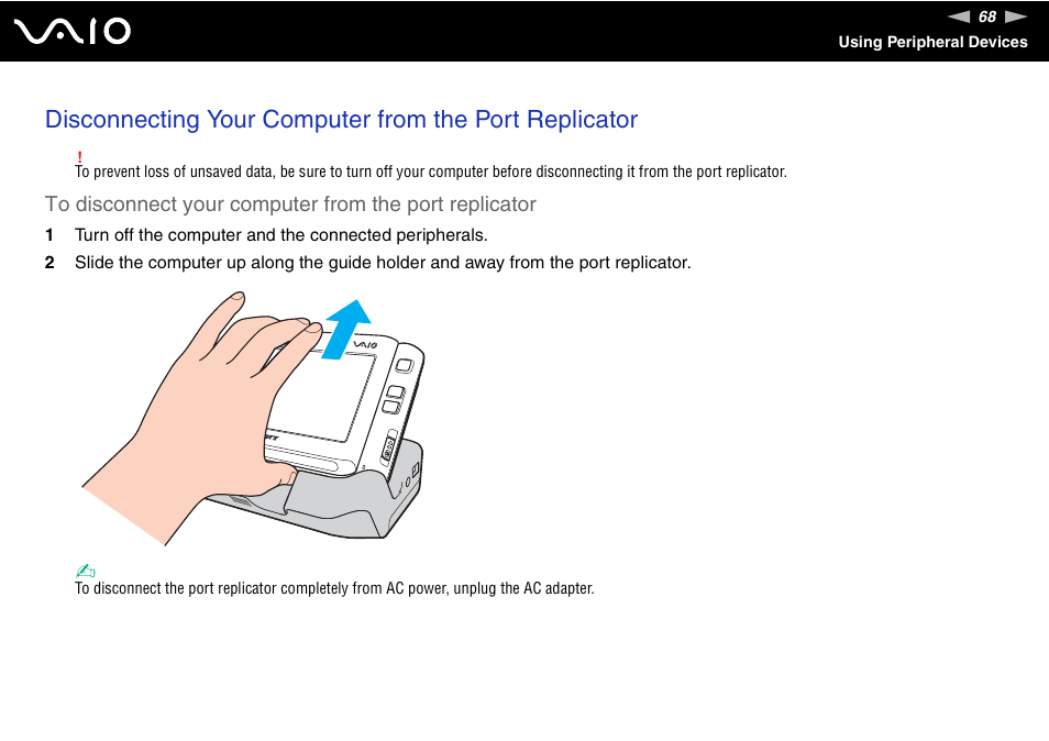 Sony ICD VGN-UX200 User Manual | Page 68 / 194